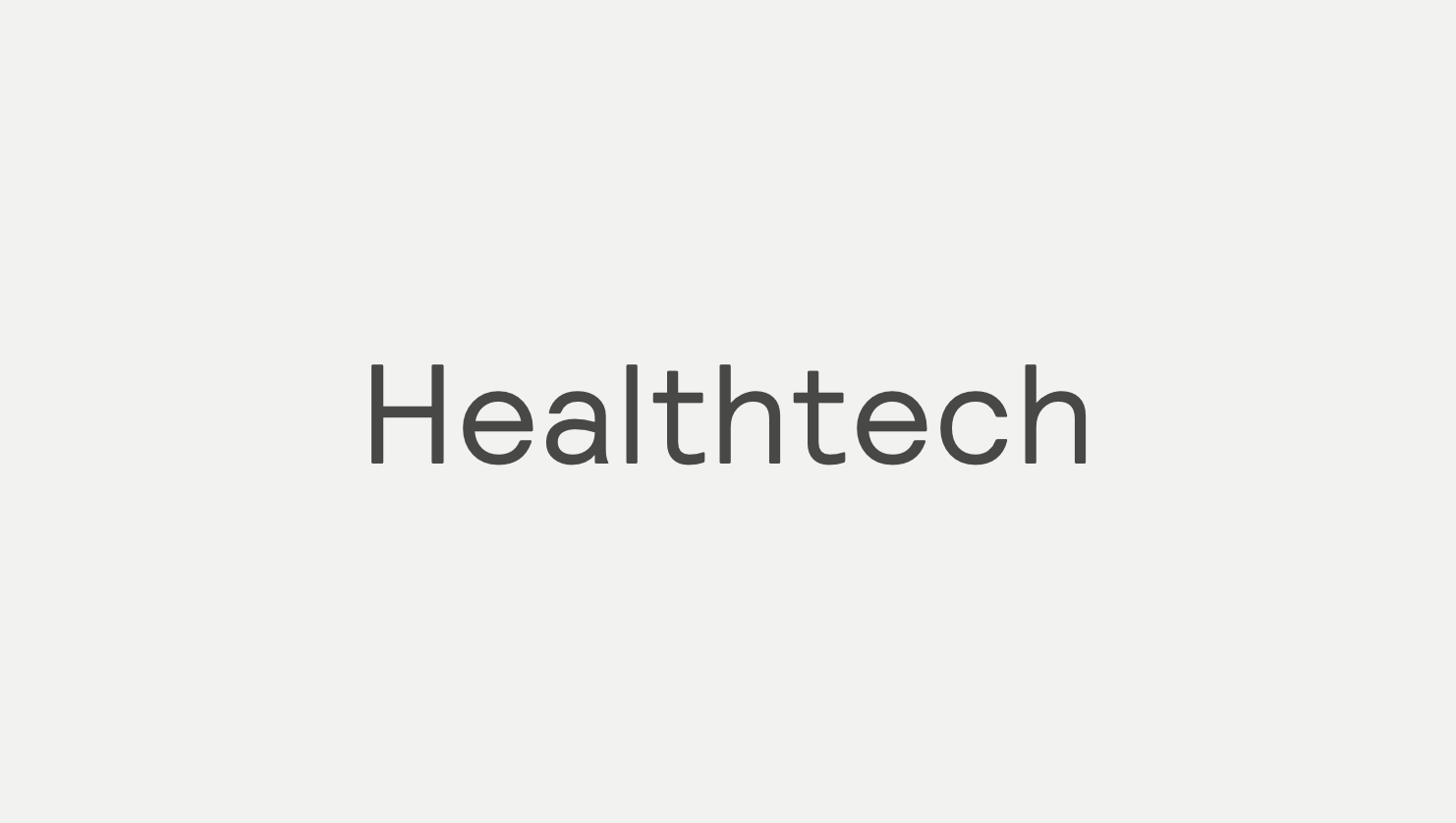 Health tech